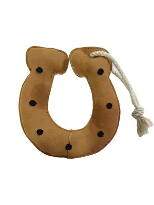 Купить bow wow замшевая игрушка мягко-набивная Подкова