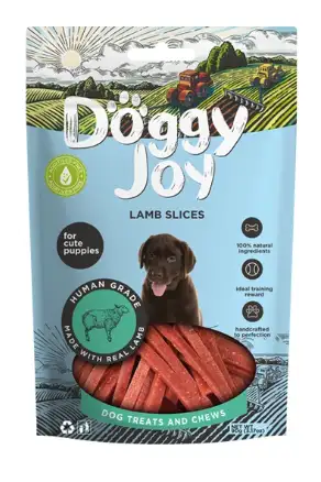 Купить doggy joy лакомство для щенков всех пород, палочки баранины